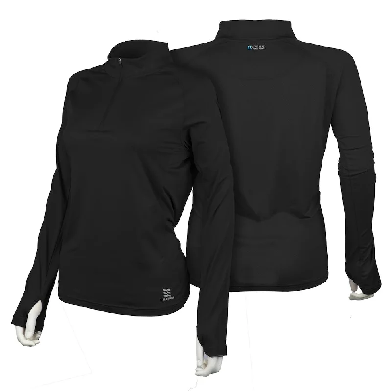 Women's Cooling 1/4 Zip LS Shirt