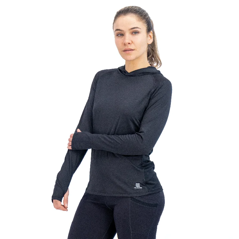 Women's Cooling Hooded LS Shirt