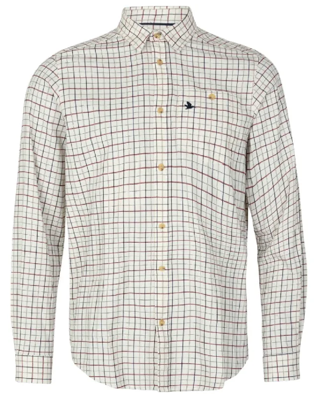 Cabernet Blue Check / Medium