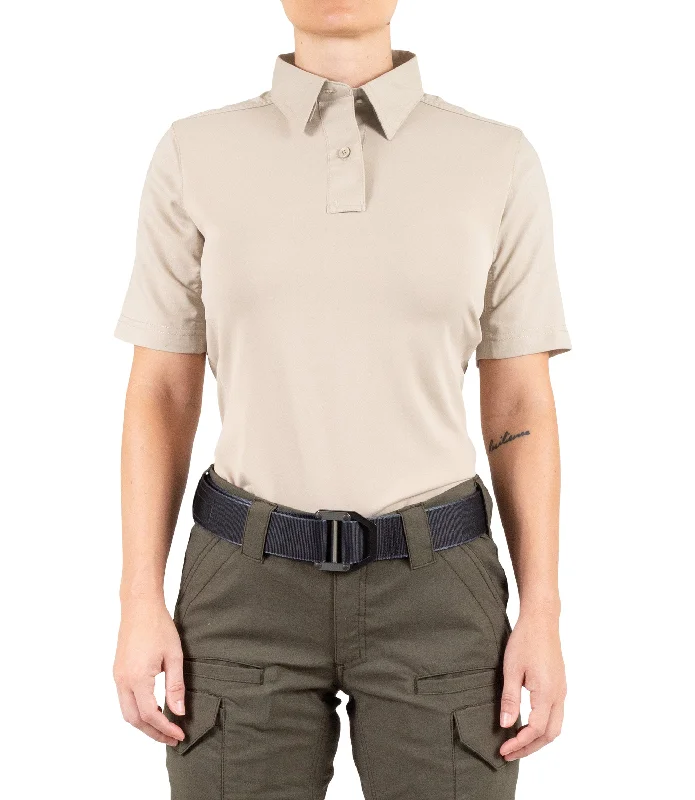 Women's V2 Pro Performance Short Sleeve Shirt - Khaki