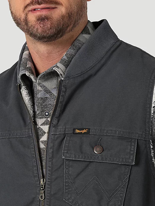 Wrangler® Zippered Vest