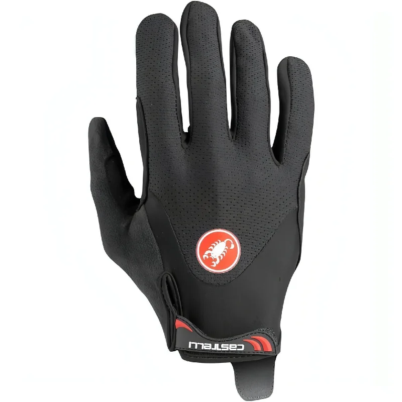 Castelli Arenberg Gel Full Finger Cycling Gloves - Black