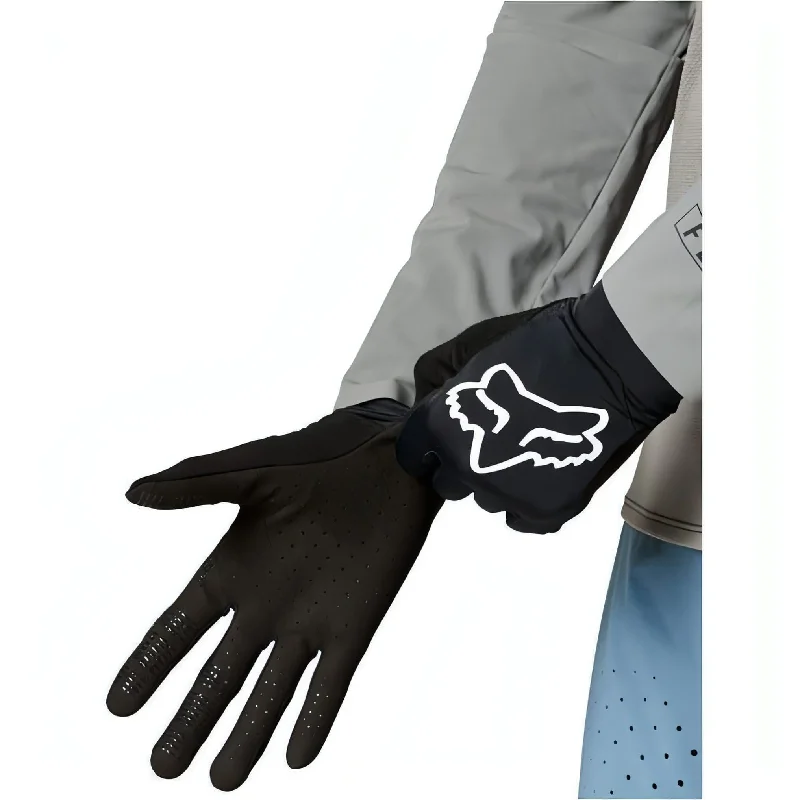 Fox Flexair Full Finger Cycling Gloves - Black