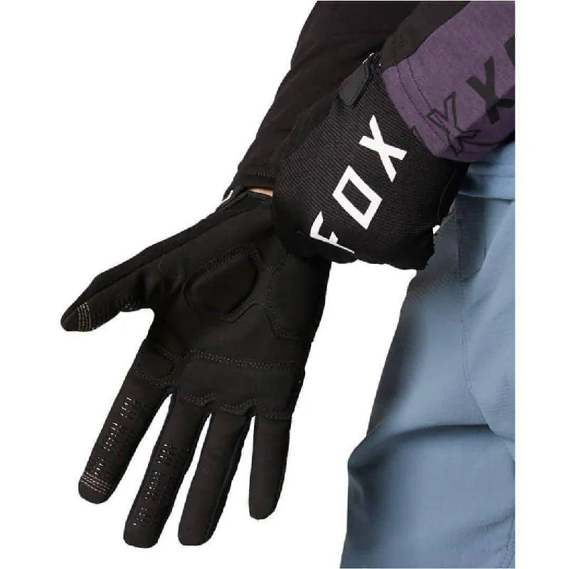 Fox Ranger Gel Full Finger Cycling Gloves - Black