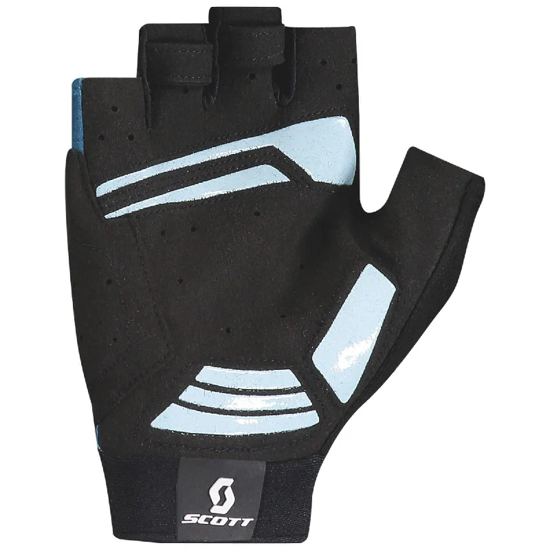 Scott Perform Gel Fingerless Cycling Gloves - Blue