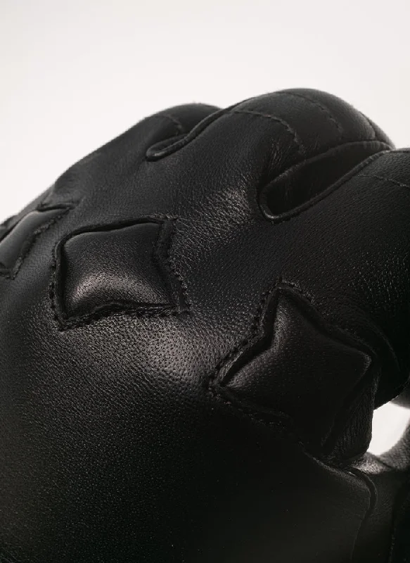 Men's The Suited Racer Cashmere-Lined Leather Driving Gloves