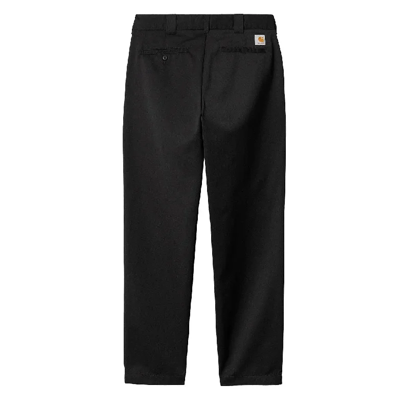 Carhartt WIP Master Pant L30 Black Rinsed