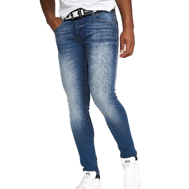 Crosshatch Mens Barbeck Slim Jeans