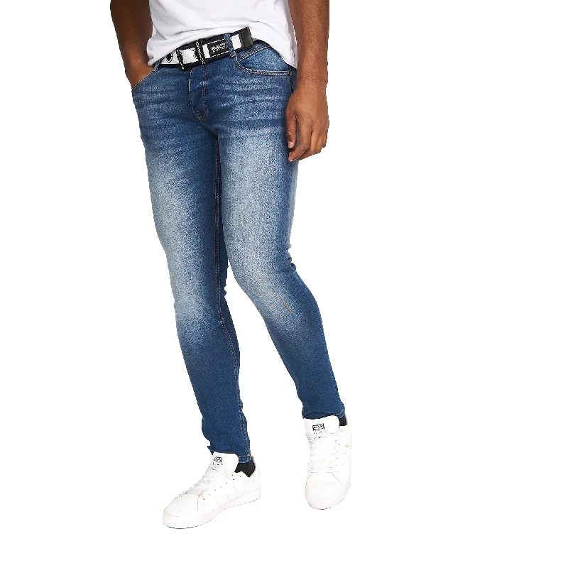 Crosshatch Mens Barbeck Slim Jeans