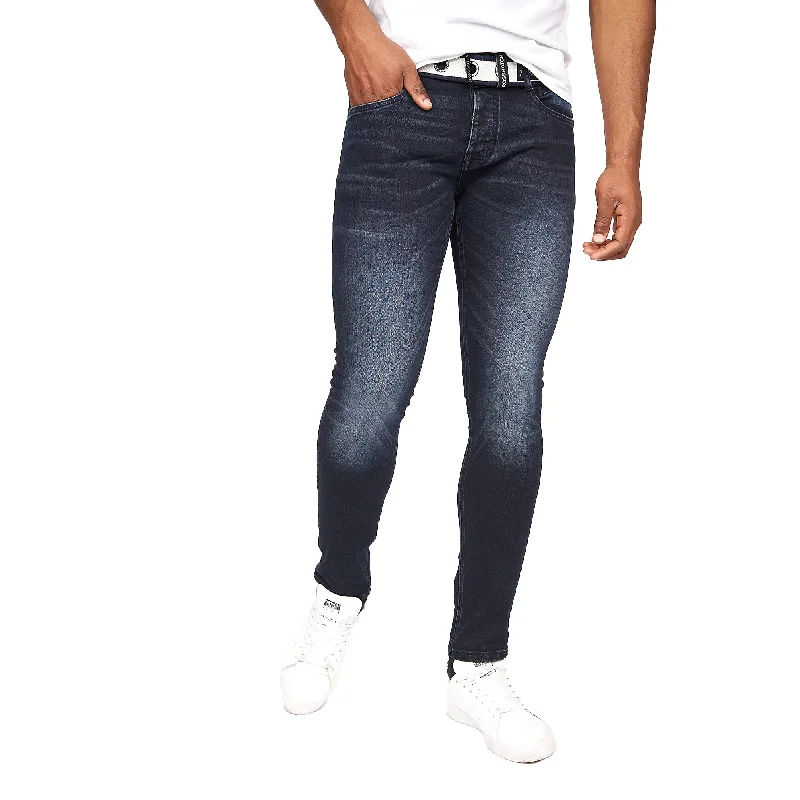 Crosshatch Mens Barbeck Slim Jeans