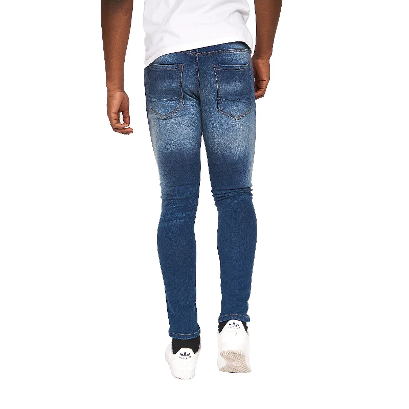 Crosshatch Mens Barbeck Slim Jeans