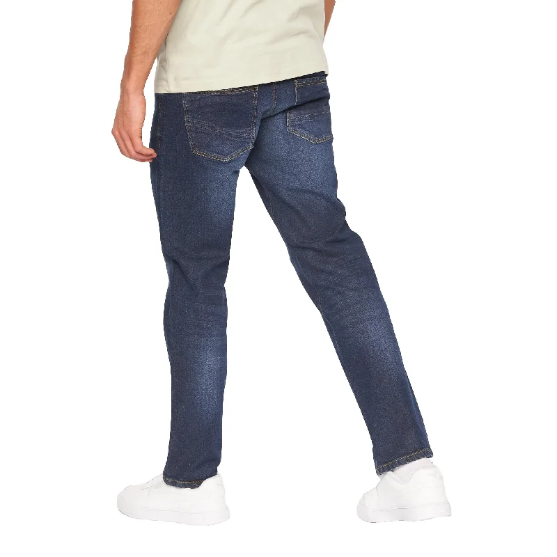 Crosshatch Mens Cadman Straight Jeans