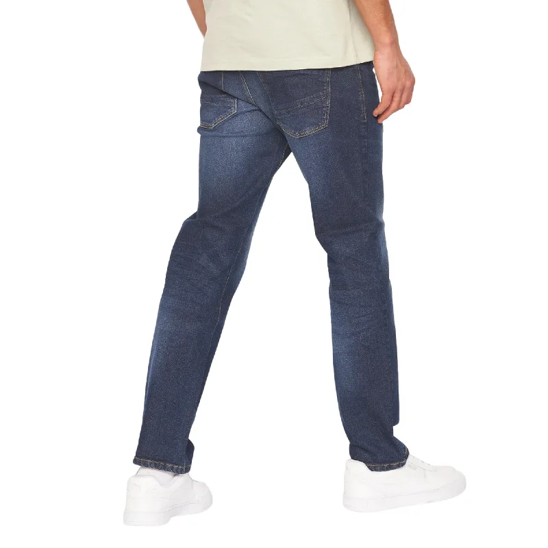 Crosshatch Mens Cadman Straight Jeans