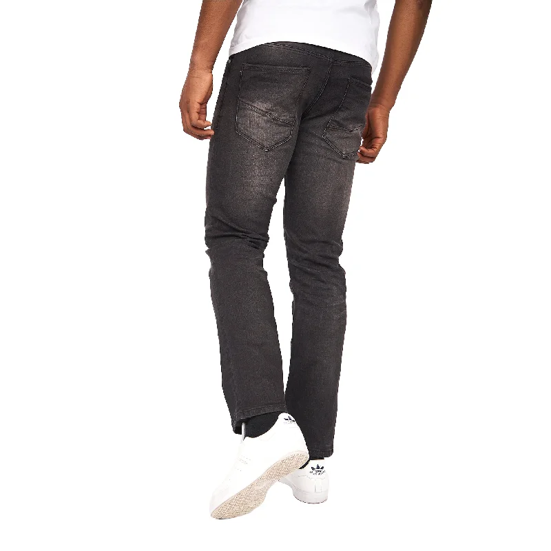 Crosshatch Mens Cadman Straight Jeans