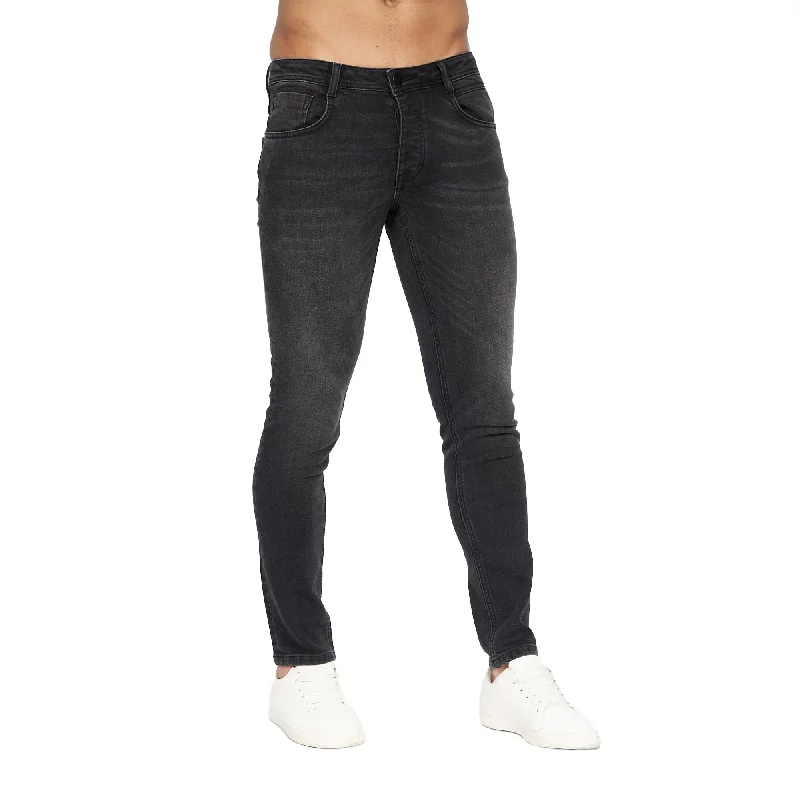 Crosshatch Mens Malcolm Slim Jeans