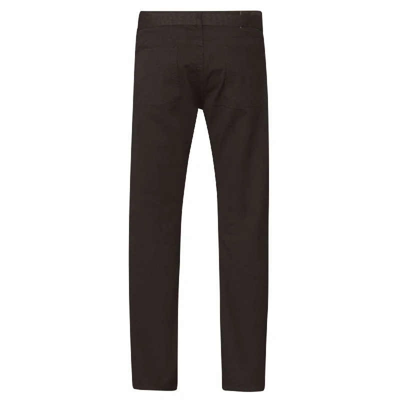 D555 London Mens Mario Bedford Cord Trousers With Belt