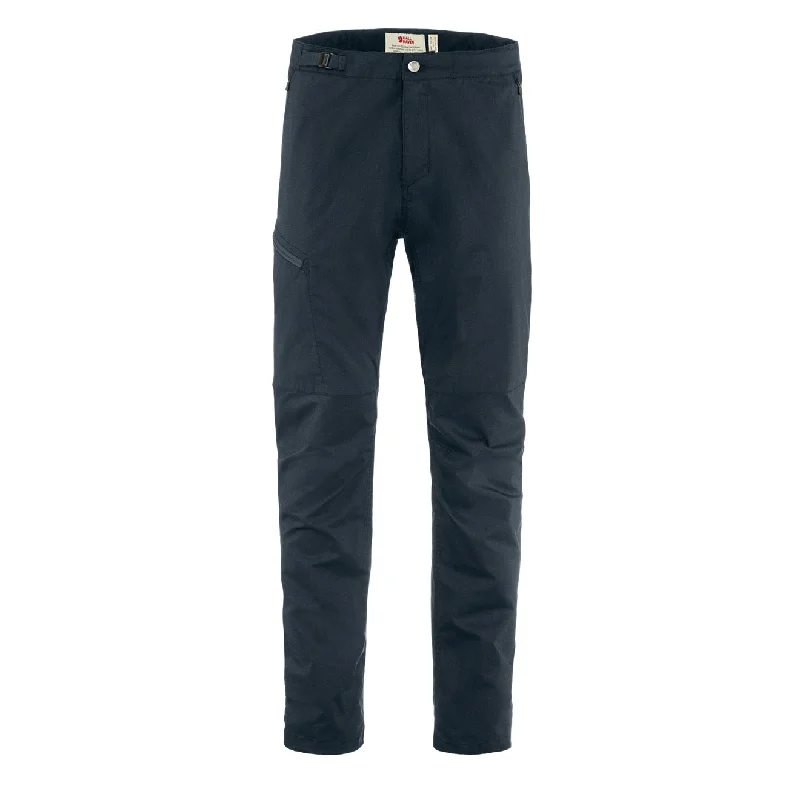 Fjallraven Abisko Hike Trousers Dark Navy REG LEG