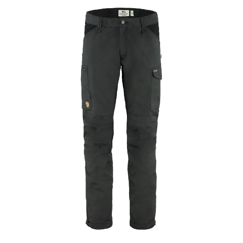 Fjallraven Kaipak Trousers Reg Leg Dark Grey / Black