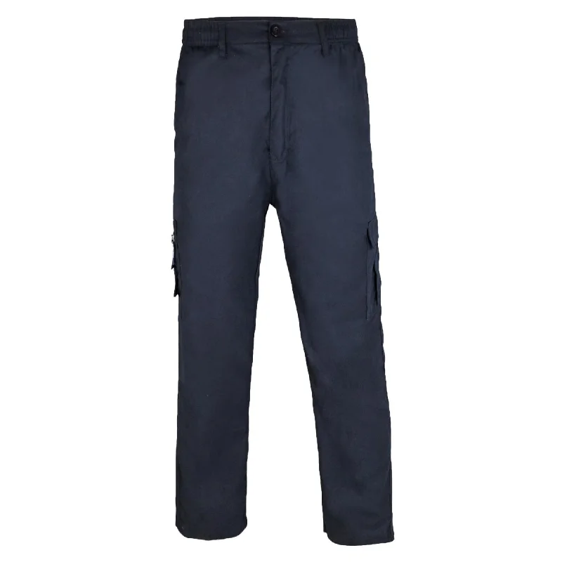 Krisp Mens Multi Pocket Cargo Trousers