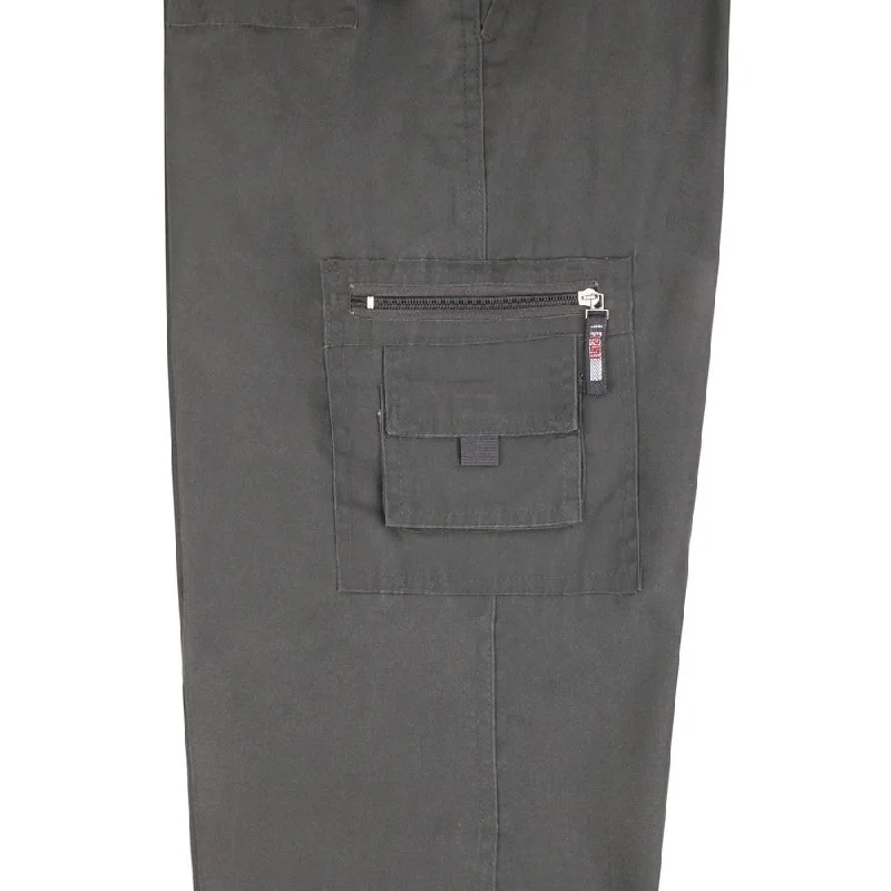 Krisp Mens Multi Pocket Cargo Trousers