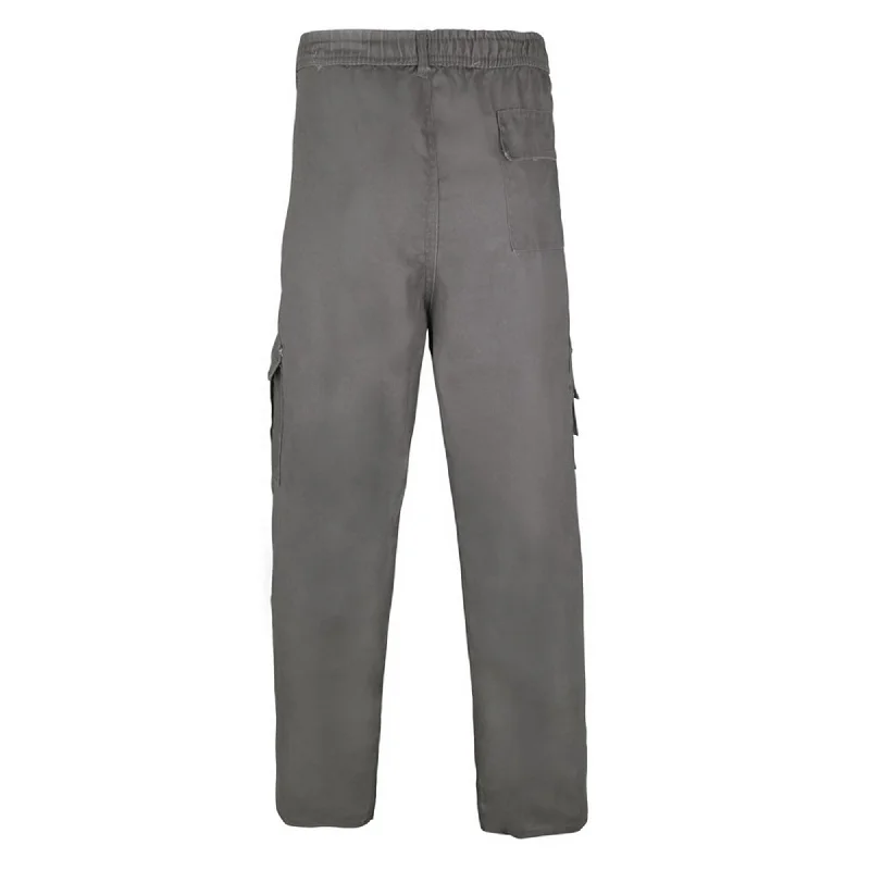 Krisp Mens Multi Pocket Cargo Trousers