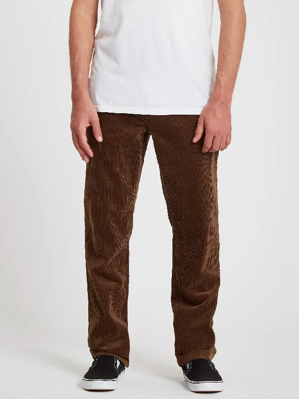 Louie Lopez Tapered Cord Pant - DARK EARTH