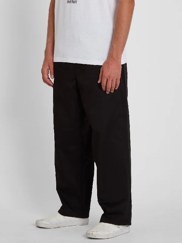 Outer Spaced Solid Pant - BLACK