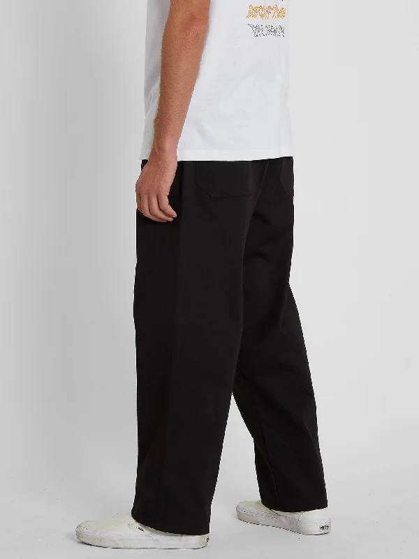 Outer Spaced Solid Pant - BLACK