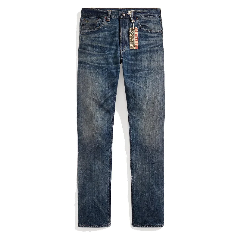 RRL by Ralph Lauren Slim Fit Belgrade Jean Belgrade Wash