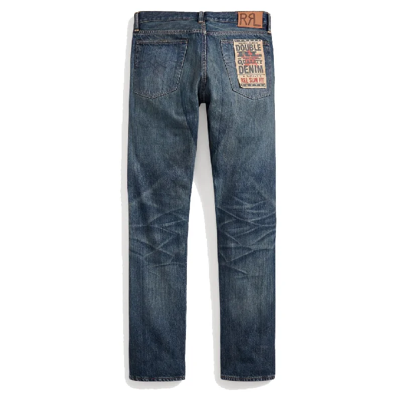 RRL by Ralph Lauren Slim Fit Belgrade Jean Belgrade Wash