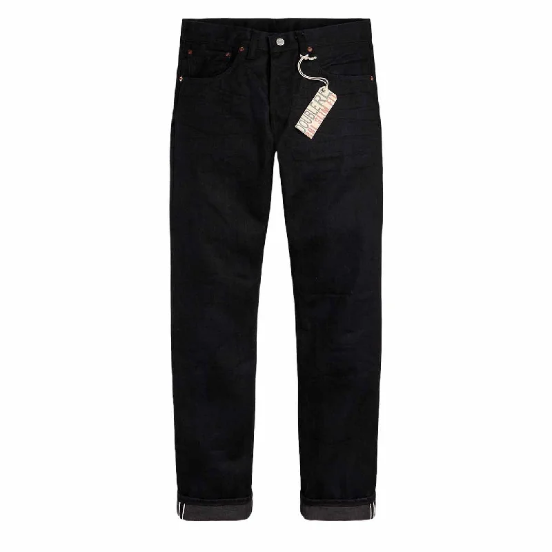 RRL by Ralph Lauren Slim Fit Selvedge Jean Black