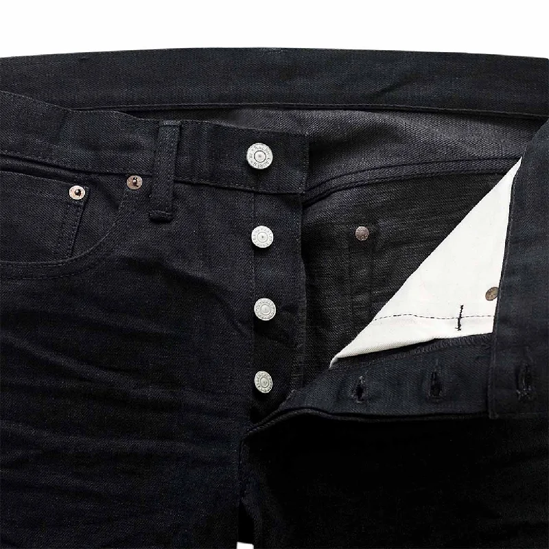 RRL by Ralph Lauren Slim Fit Selvedge Jean Black