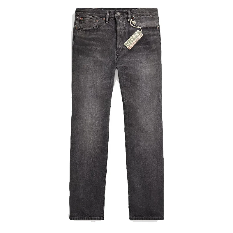 RRL by Ralph Lauren Straight Fit Jean Dusty Black Wash