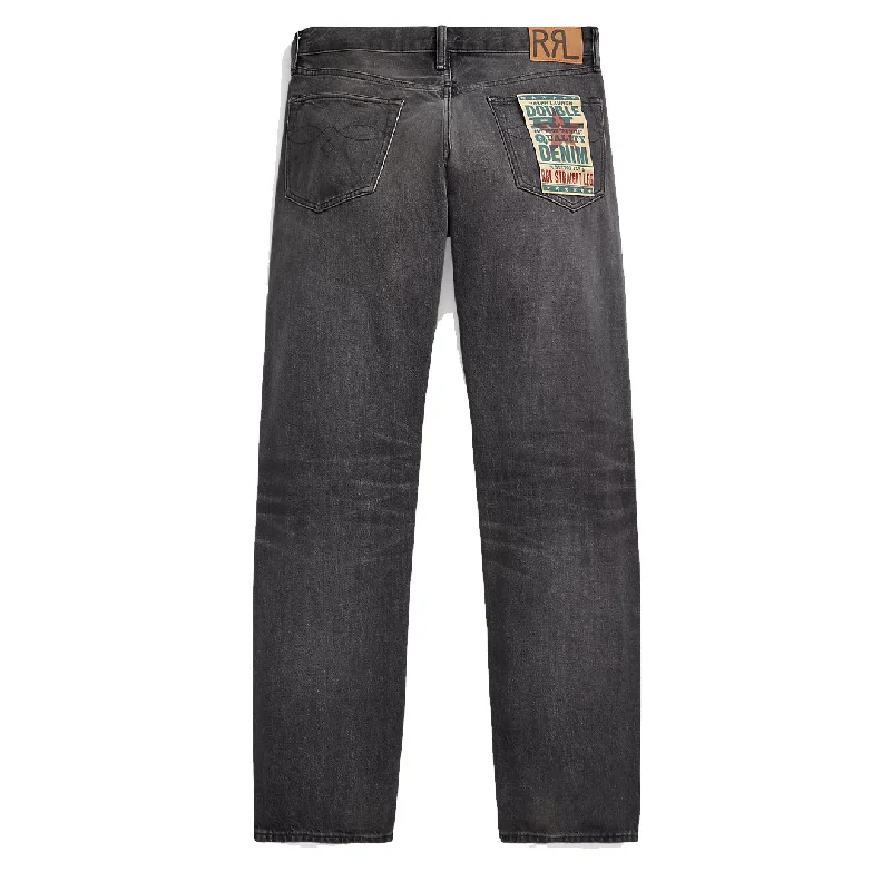 RRL by Ralph Lauren Straight Fit Jean Dusty Black Wash