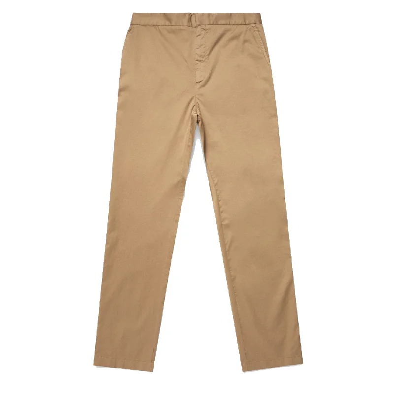 Sunspel Elasticated Waist Trouser Stone