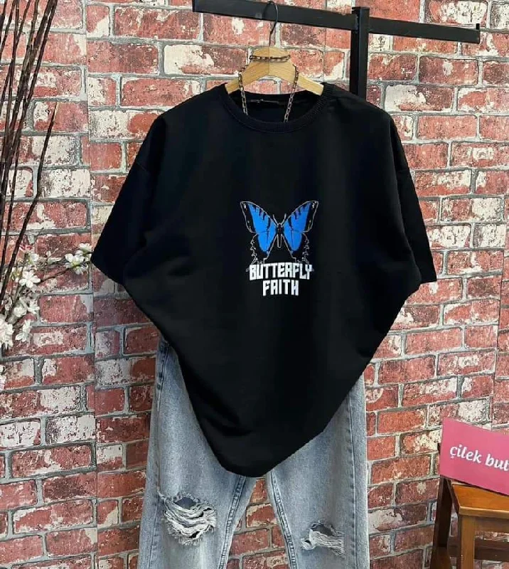 Butterfly women's oversized tshirt