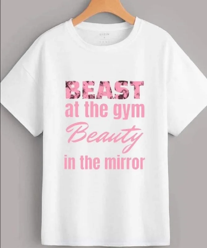 Gym women's tshirt regular fit