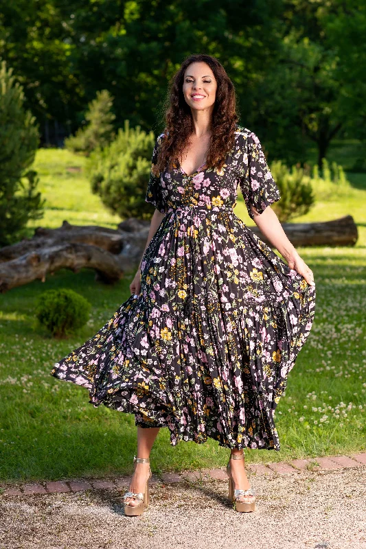 Katty Mix Flowers Dress