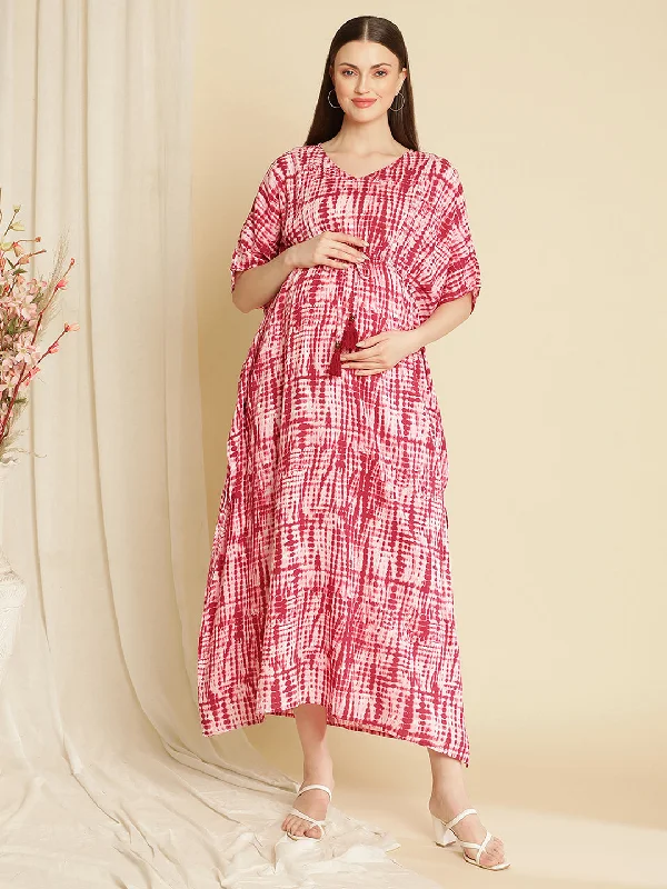 Pregnancy Kaftan Gown